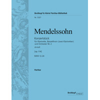 クラリネット2重奏 ピアノ演奏会用小品 第2番 ニ短調 Op 114 ピアノ リダクション版 フェリックス メンデルスゾーン トリオ ディ クラローネ ザビーネ マイヤー ヴォルフガング マイヤー ライナー ヴェーレ デュオ楽譜ならブレーン オンライン ショップ